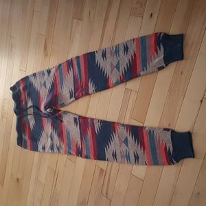 American Eagle Navajo Print Knit Leggings